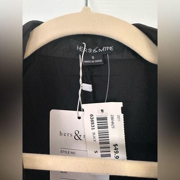 Black Button Up Dress - Picture 2 of 3